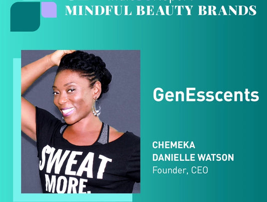 GenEsscents featured in CEW's Mindful Beauty Brands Indie30Report